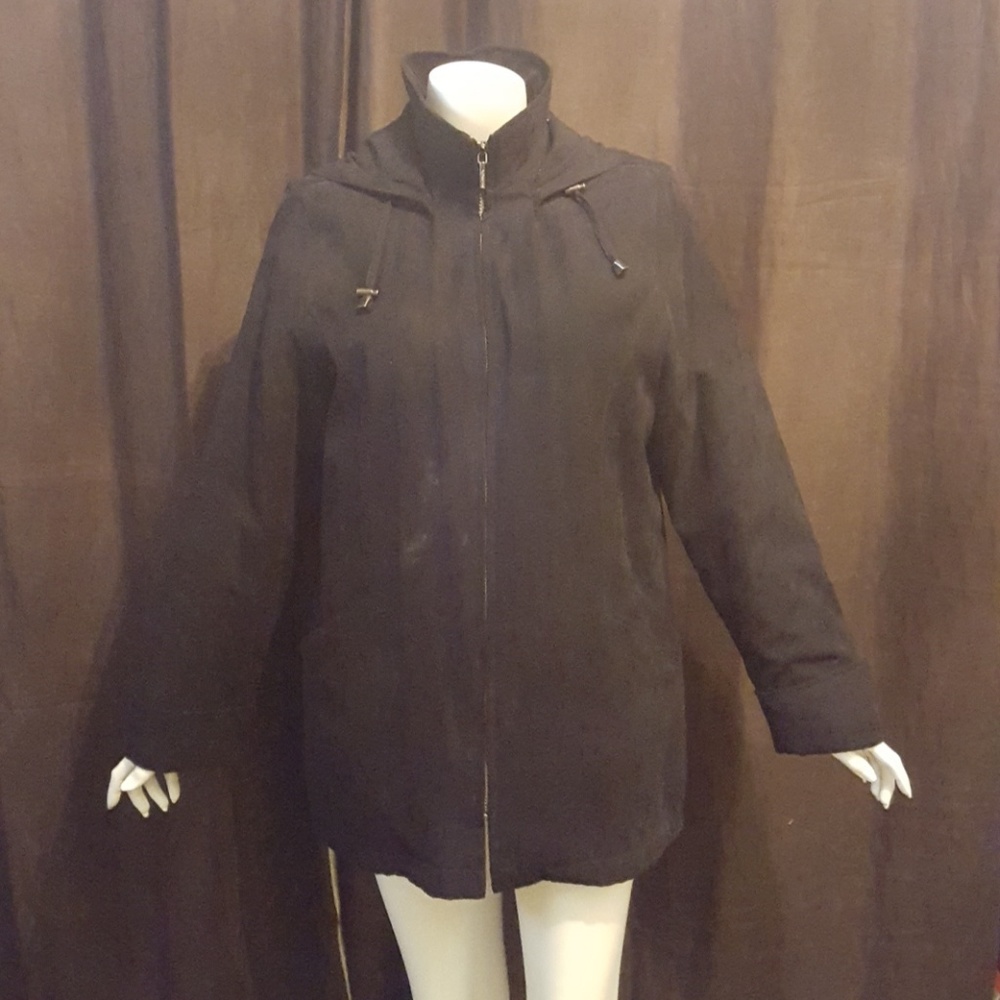 London Fog ultrasuede jacket